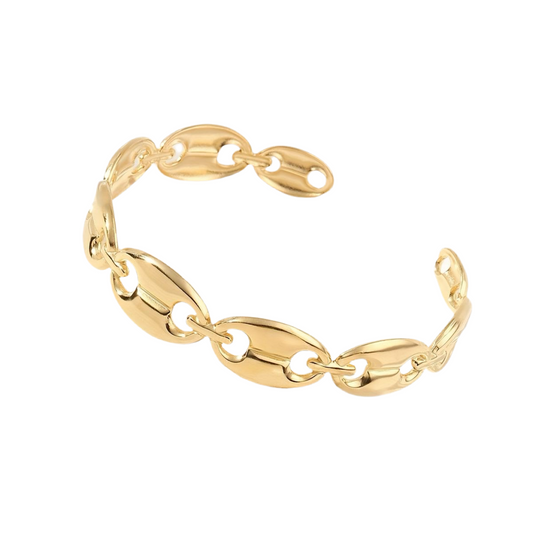 18k Gold Plated Bead Bracelet