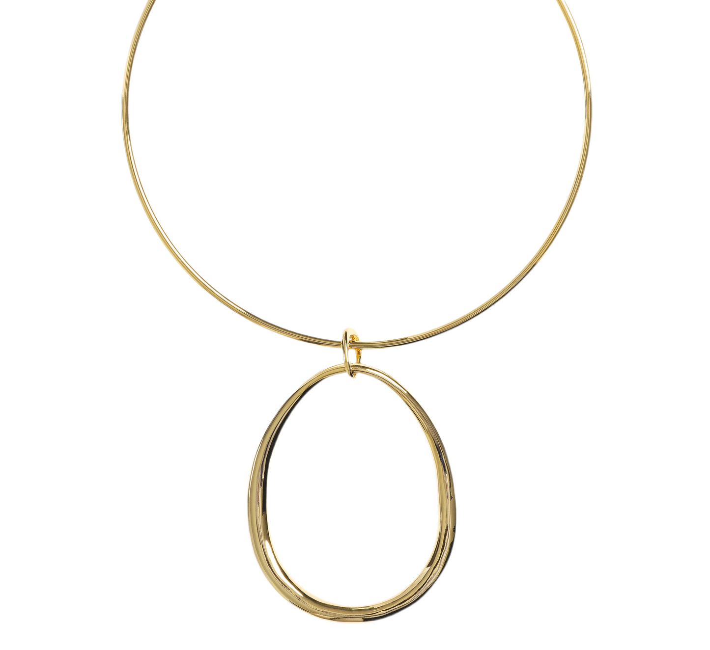 18k Gold Plated Loop Choker