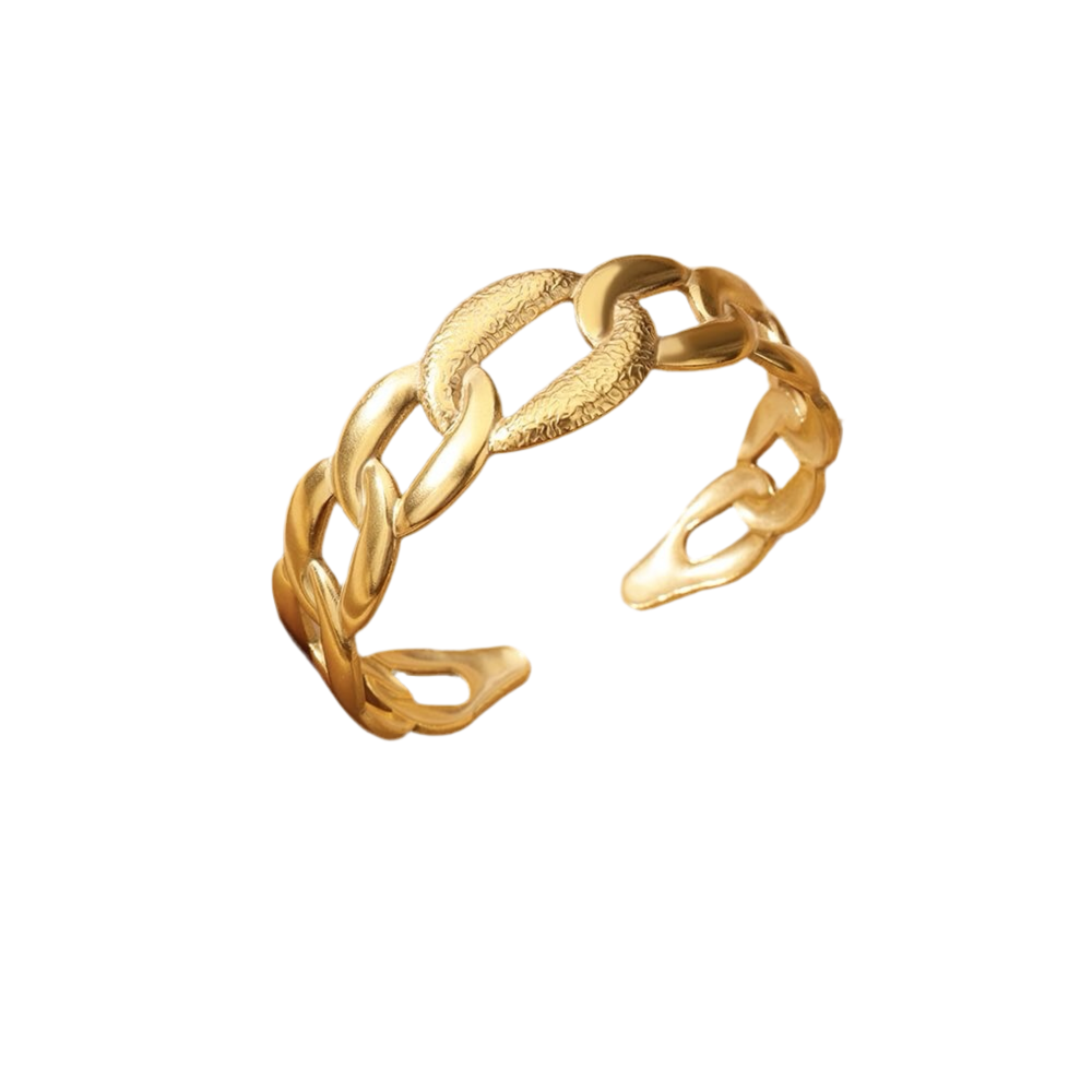 18k Gold Plated Chain Chunky Bracelet