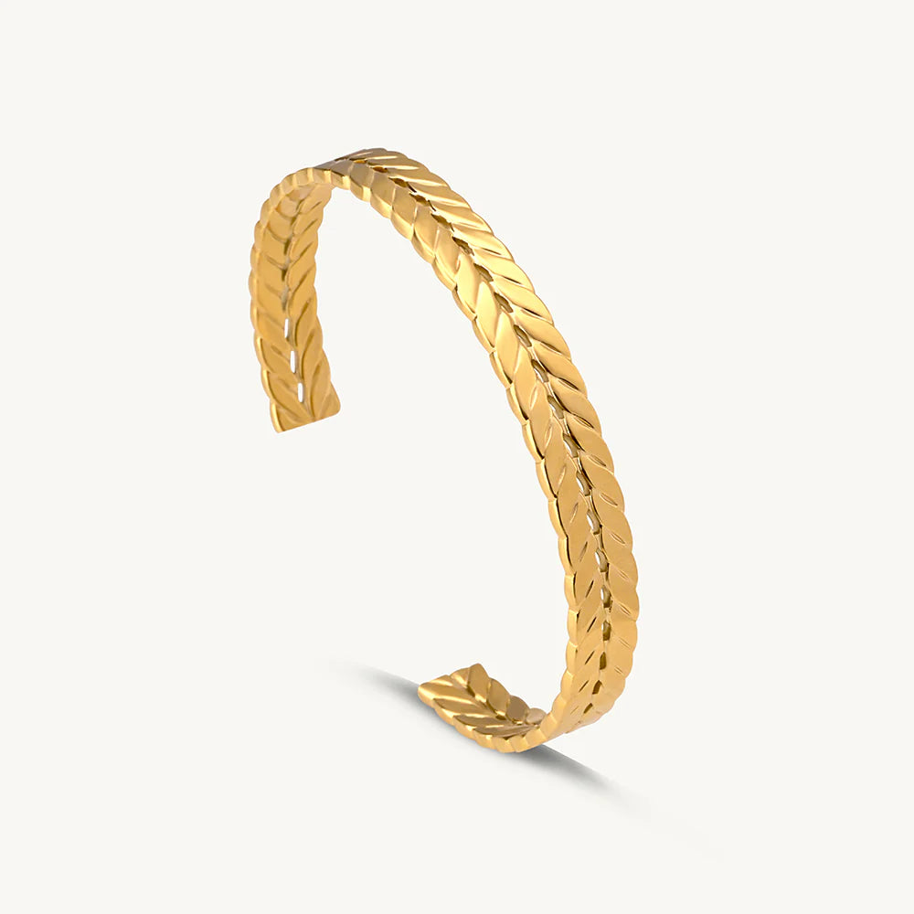 18k Gold Plated vine Bracelet