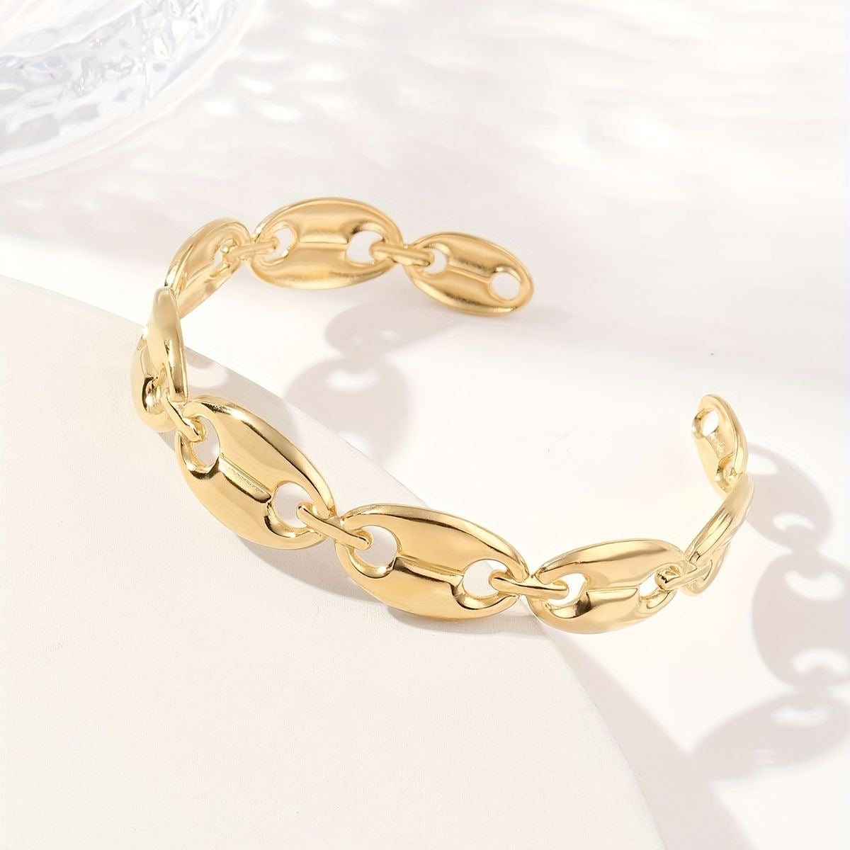 18k Gold Plated Bead Bracelet