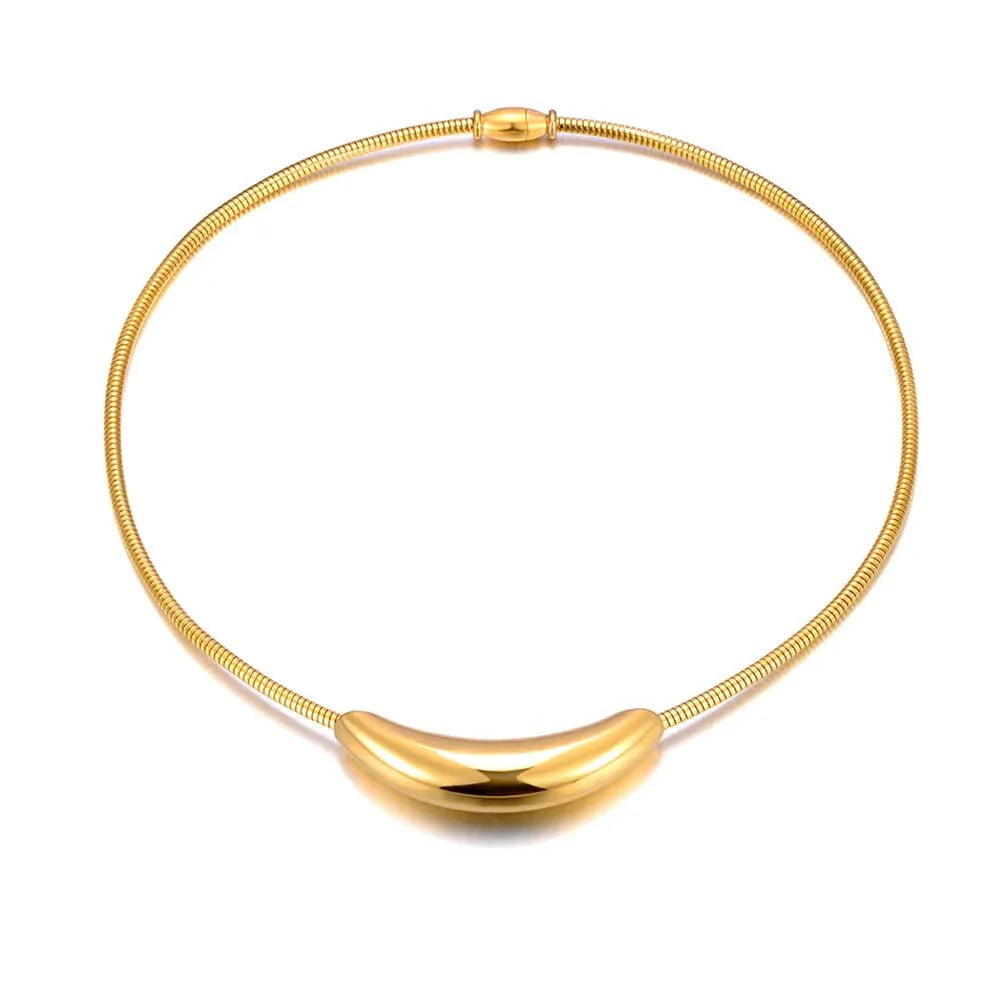 18k Gold Plated Meridi Choker